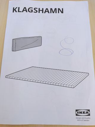 Cubrecolchón Ikea Klagshamn 140x200 + Funda