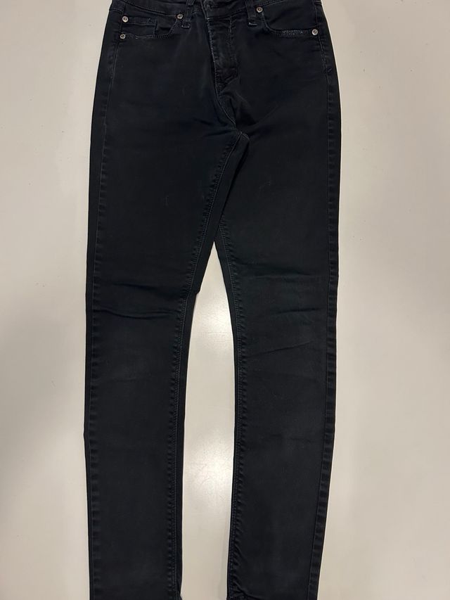 Jeans neri PLEASE con cuore