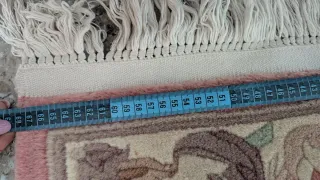 3 Tappeti Beige/Rosa - 2 Piccoli 1 Grande