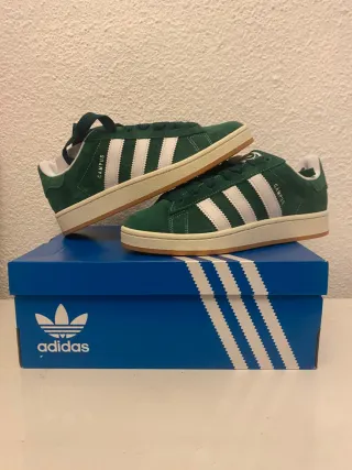 Adidas Campus Verde/Blanco