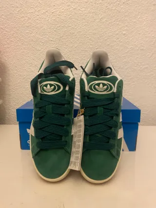 Adidas Campus Verde/Blanco