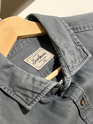 Camisa Scalpers Gris Talla 43