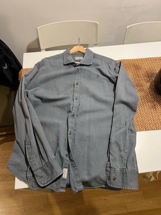 Camisa Scalpers Gris Talla 43