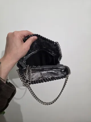 Borsettina nera e argento