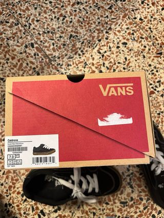 Vans Caldrone Negras Talla 39