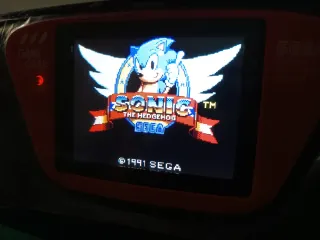 SEGA Game Gear pantalla TFT (Negra y Roja)