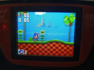 SEGA Game Gear pantalla TFT (Negra y Roja)