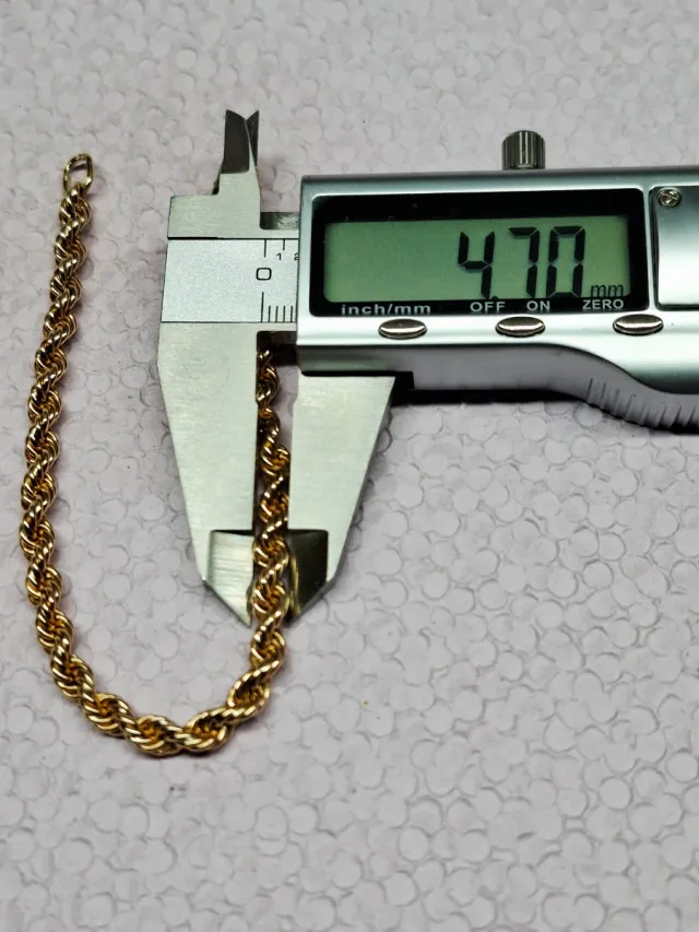 Pulsera Oro 18k Cordón Salomónico