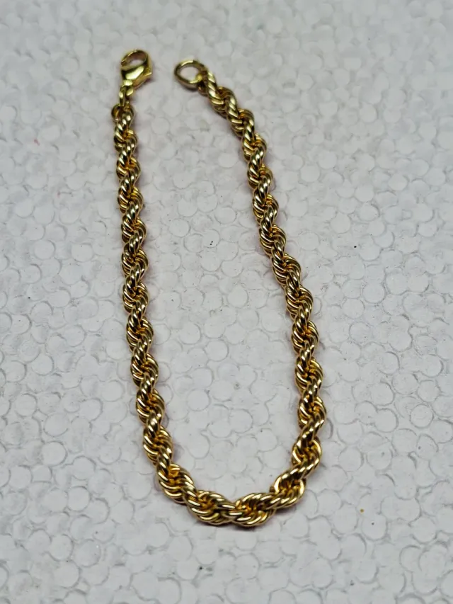 Pulsera Oro 18k Cordón Salomónico