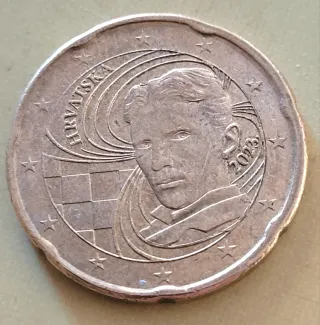 20 céntimos Croacia 2023