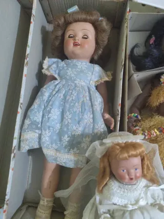 Lote 3 Muñecas Antiguas. 150 más 10 envio por gls