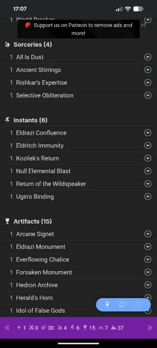 Mazo commander Eldrazi: Ulalek - Magic