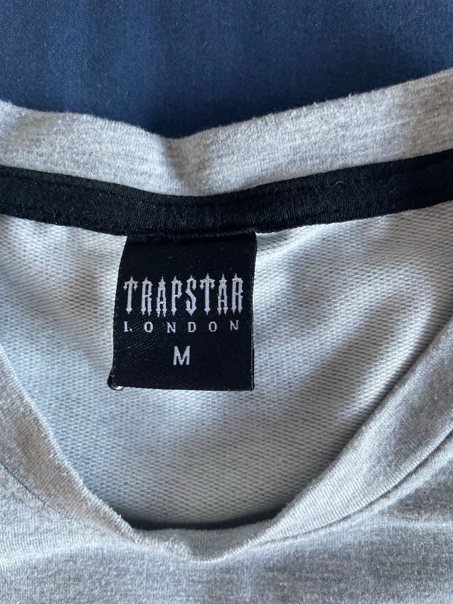 Sudadera Trapstar Gris y Azul