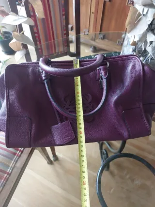 Bolso Loewe berengena Piel