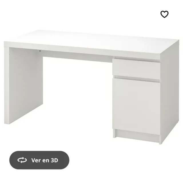 Escritorio Ikea Malm Madera con Cajonera