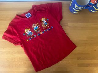 Lote Camino Santiago: 2 tazas + camiseta bebé