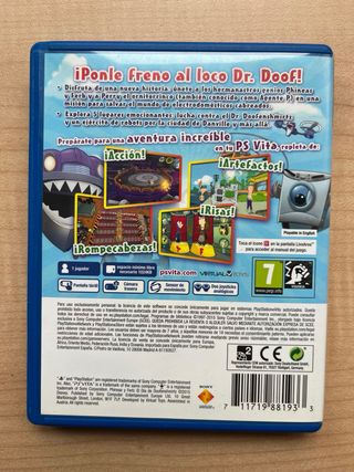 Juego PS Vita Phineas y Ferb: El Día de Doofenshmi