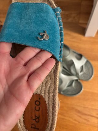 Lote 4 pares calzado verano mujer