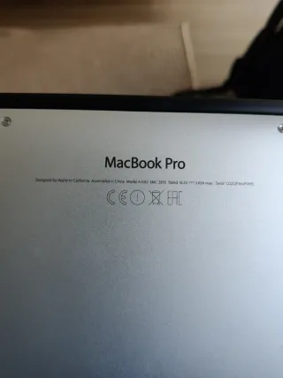 MacBook Pro A1502 Plata