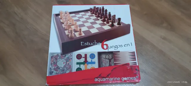 Estuche 6 Juegos en 1 Aquamarine Games