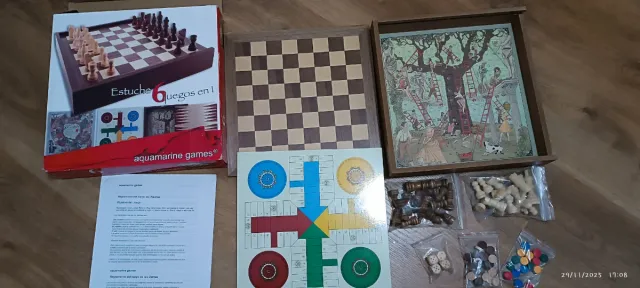 Estuche 6 Juegos en 1 Aquamarine Games