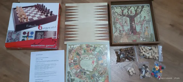 Estuche 6 Juegos en 1 Aquamarine Games