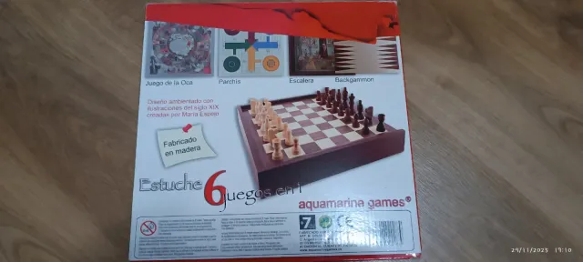 Estuche 6 Juegos en 1 Aquamarine Games