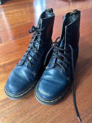 Botas Dr. Martens Azul Petróleo