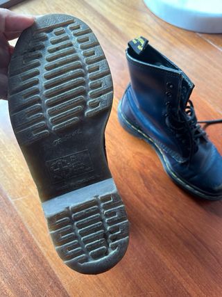 Botas Dr. Martens Azul Petróleo