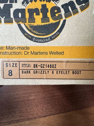 Botas Dr. Martens Azul Petróleo