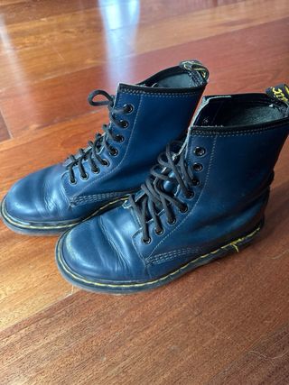 Botas Dr. Martens Azul Petróleo
