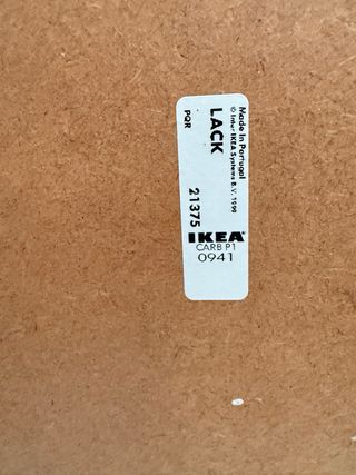 2 Mesas Auxiliares Ikea Negra y Verde
