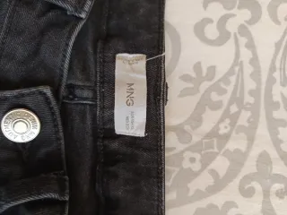 Pantalón Mango Negro Talla XS