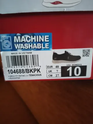 Zapatillas Skechers Arch Fit Mujer Talla 40