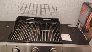 Barbecue a gas con ruote