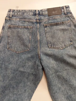 Jeans Bershka Wide Uomo Tg 40