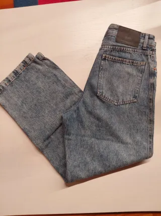 Jeans Bershka Wide Uomo Tg 40