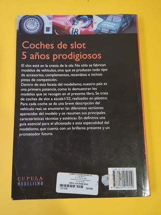 Libro Coches de Slot: 5 años prodigiosos