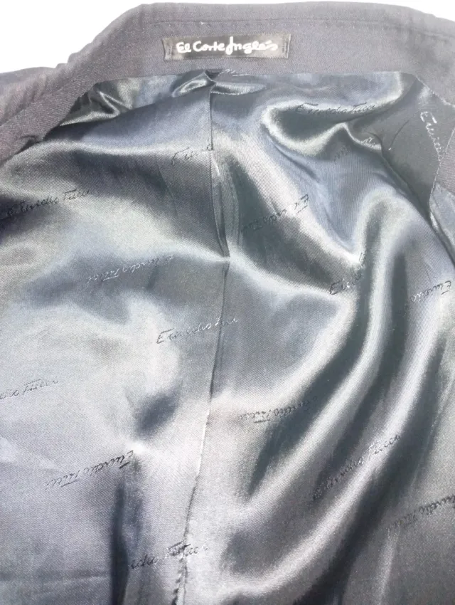 Chaqueta americana Emidio Tucci azul oscuro.