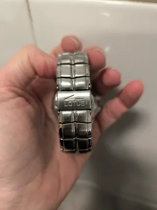 Reloj Lotus Plata