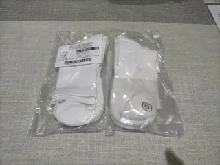 2 PARES de Calcetines Deportivos Blancos ET