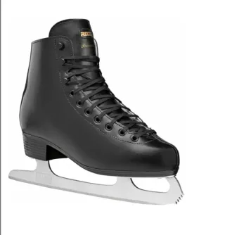 Nuevo, Patines de Hielo Negros Talla 40