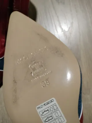 Zapatos Paco Herrero tacón 8cm sin estrenar