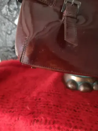 Borsa Balenciaga in pelle scamosciata marrone