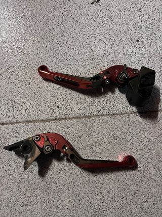 Manetas Kawasaki Z650 Rojas