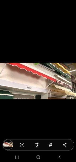 Cambiamos todo tipo de toldos