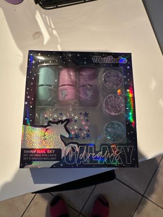 Set de Uñas Brillantes Galaxy Dreams