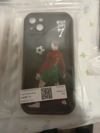 Confezione da 5 custodie in silicone per iPhone 14 Plus