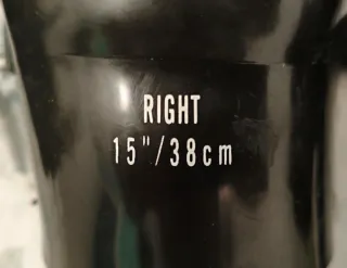 Espinilleras Easton Xtreme Jockey 15'' Negras