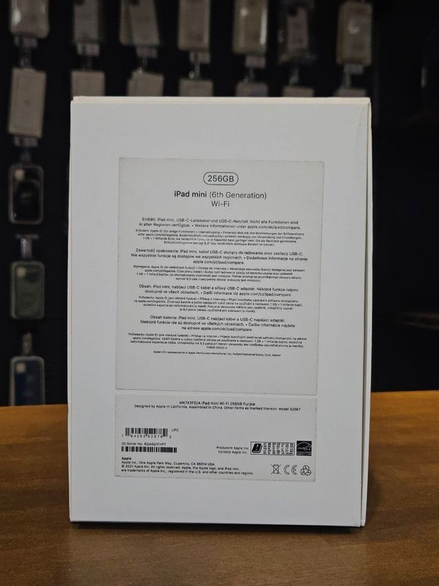 IPAD MINI 6TH 256GB WIFI A15 BIONIC MORADO 93% BAT